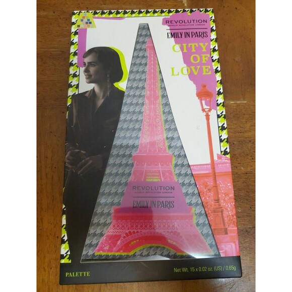 Revolution London X Emily In Paris Eyeshadow Palette NIB New - Picture 1 of 3